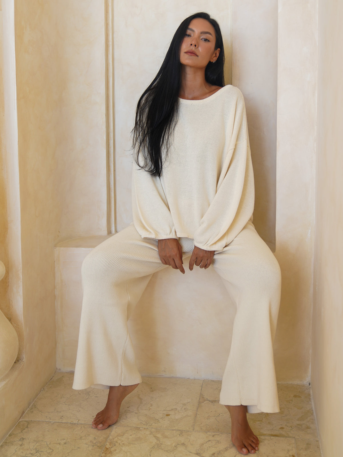 Como Pants Ivory